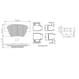 BD S559-PL
STARLINE
Klocki hamulcowe
