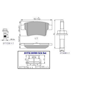 BD S854P-PL
STARLINE
Klocki hamulcowe
