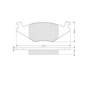 BD S050
STARLINE
Klocki hamulcowe
