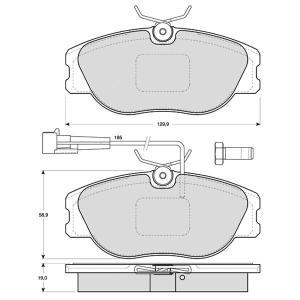 BD S279
STARLINE
Klocki hamulcowe
