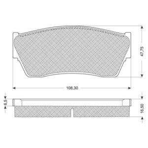 BD S177
STARLINE
Klocki hamulcowe
