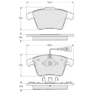 BD S325
STARLINE
Klocki hamulcowe
