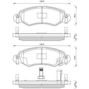 BD S263
STARLINE
Klocki hamulcowe
