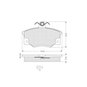 BD S029
STARLINE
Klocki hamulcowe
