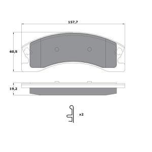 BD S751
STARLINE
Klocki hamulcowe
