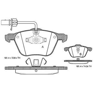 BD S312
STARLINE
Klocki hamulcowe
