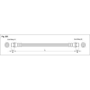HA CC.1273
STARLINE
Przewód hamulcowy elastyczny
