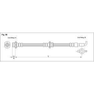HA CC.1232
STARLINE
Przewód hamulcowy elastyczny
