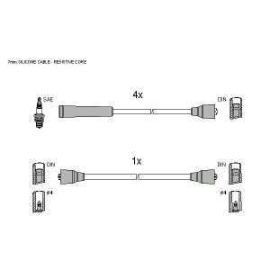 ZK 1234
STARLINE
Zestaw przewodów zapłonowych
