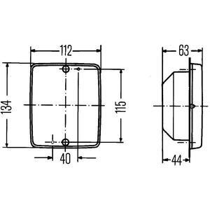 2NE 003 236-301
HELLA
Lampy przeciwmgłowe tylne
