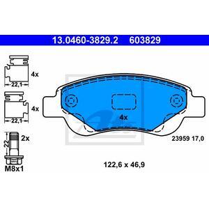 13.0460-3829.2
ATE
Klocki hamulcowe
