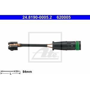 24.8190-0005.2
ATE
Styk ostrzegawczy, zużycie okładzin hamulcowych
