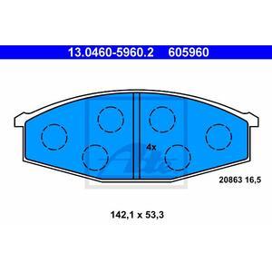 13.0460-5960.2
ATE
Klocki hamulcowe
