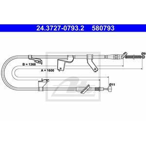 24.3727-0793.2
ATE
Cięgło, hamulec postojowy
