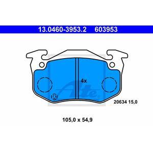 13.0460-3953.2
ATE
Klocki hamulcowe
