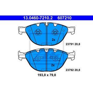 13.0460-7210.2
ATE
Klocki hamulcowe
