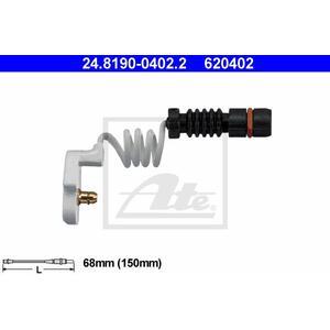 24.8190-0402.2
ATE
Styk ostrzegawczy, zużycie okładzin hamulcowych
