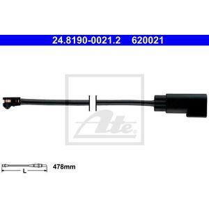 24.8190-0021.2
ATE
Styk ostrzegawczy, zużycie okładzin hamulcowych
