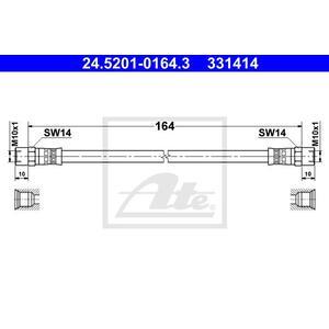24.5201-0164.3
ATE
Przewód hamulcowy elastyczny
