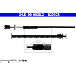 24.8190-0028.2
ATE
Styk ostrzegawczy, zużycie okładzin hamulcowych
