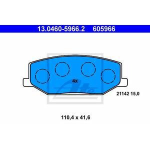 13.0460-5966.2
ATE
Klocki hamulcowe
