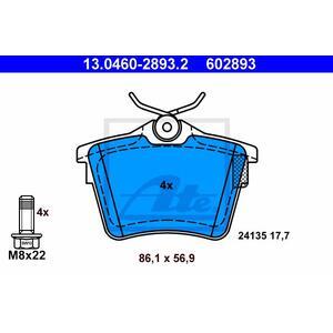 13.0460-2893.2
ATE
Klocki hamulcowe
