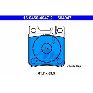 13.0460-4047.2
ATE
Klocki hamulcowe
