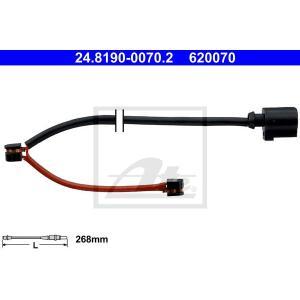 24.8190-0070.2
ATE
Styk ostrzegawczy, zużycie okładzin hamulcowych
