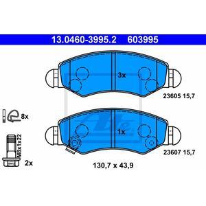 13.0460-3995.2
ATE
Klocki hamulcowe
