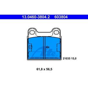 13.0460-3804.2
ATE
Klocki hamulcowe
