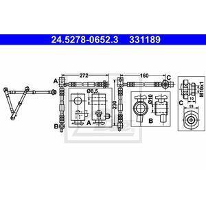 24.5278-0652.3
ATE
Przewód hamulcowy elastyczny

