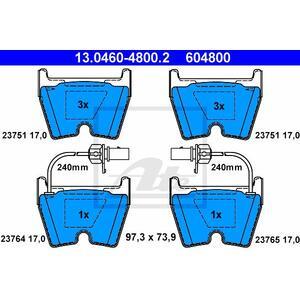 13.0460-4800.2
ATE
Klocki hamulcowe
