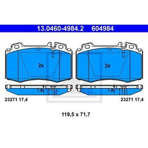 13.0460-4984.2
ATE
Klocki hamulcowe
