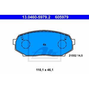 13.0460-5979.2
ATE
Klocki hamulcowe
