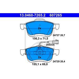13.0460-7265.2
ATE
Klocki hamulcowe

