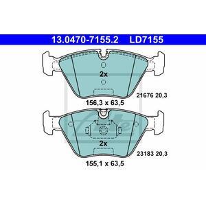 13.0470-7155.2
ATE
Klocki hamulcowe
