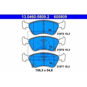 13.0460-5809.2
ATE
Klocki hamulcowe
