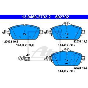 13.0460-2792.2
ATE
Klocki hamulcowe

