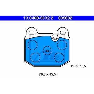 13.0460-5032.2
ATE
Klocki hamulcowe
