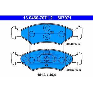 13.0460-7071.2
ATE
Klocki hamulcowe
