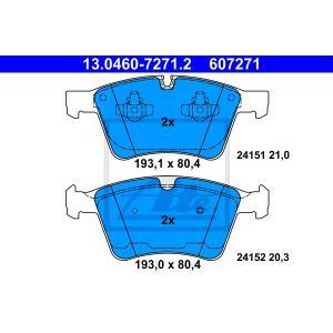 13.0460-7271.2
ATE
Klocki hamulcowe
