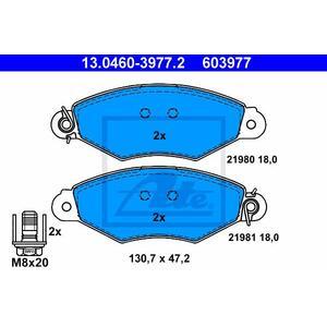13.0460-3977.2
ATE
Klocki hamulcowe
