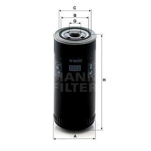 W 962/32
MANN-FILTER LKW
Filtr oleju
