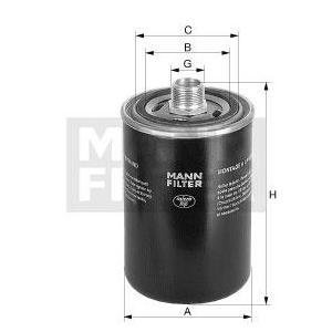 WD 940/4
MANN-FILTER LKW
Filtr hydrauliczny, automatyczna skrzynia biegów
Filtr, hydraulika robocza
