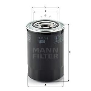 W 10 703
MANN-FILTER LKW
Filtr oleju
