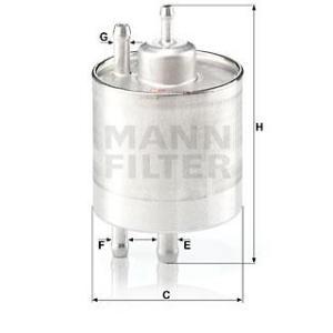 WK 711/1
MANN-FILTER
Filtr paliwa
