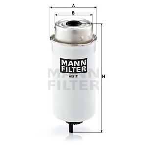 WK 8171
MANN-FILTER LKW
Filtr paliwa
