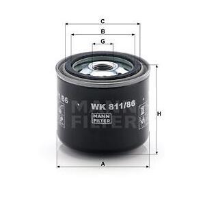 WK 811/86
MANN-FILTER
Filtr paliwa
