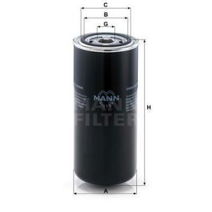 WD 962/8
MANN-FILTER LKW
Filtr oleju
