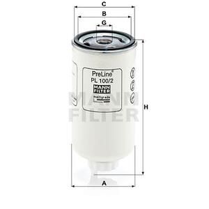 PL 100/2
MANN-FILTER LKW
Filtr paliwa
